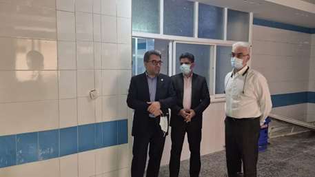  بازدید رئیس دانشگاه علوم پزشکی استان سمنان از مرکز آموزشی، پژوهشی و درمانی کوثر سمنان